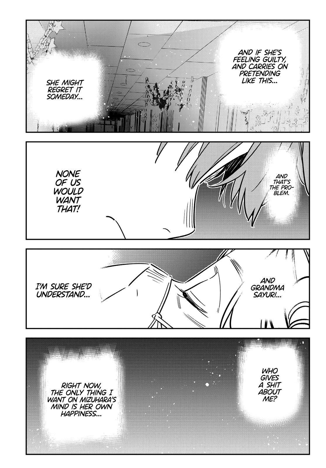 Kanojo, Okarishimasu Chapter 148 page 16 - Chapter 148: The Girlfriend and Lies, Part 2