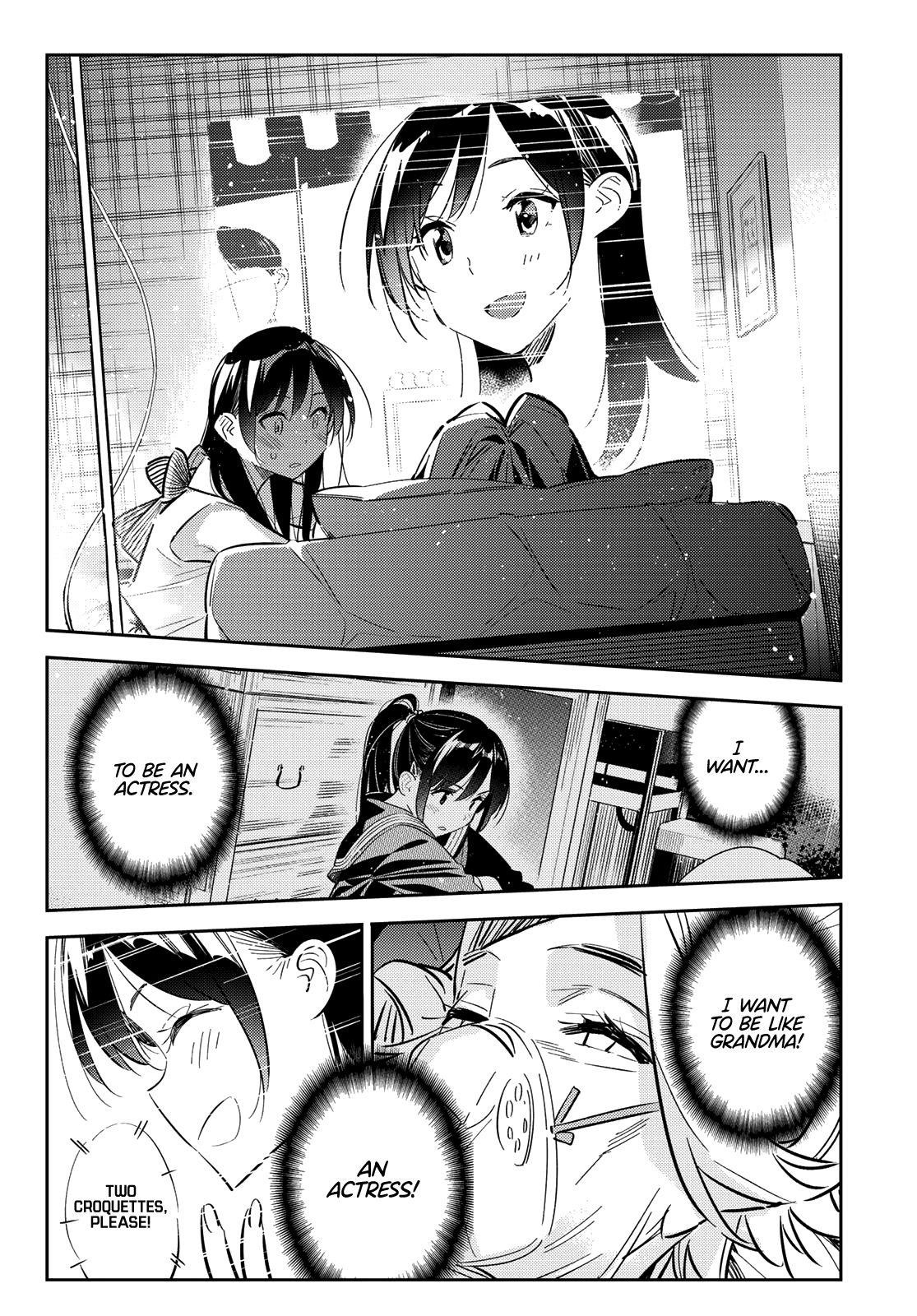 Kanojo, Okarishimasu Chapter 149 page 17 - Chapter 149: The Girlfriend, Dreams, and Me