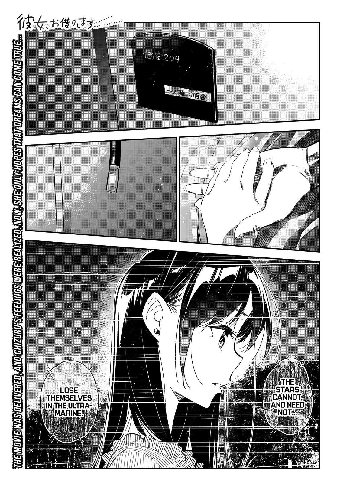 Kanojo, Okarishimasu Chapter 150 page 1 - Chapter 150: The Girlfriend and Lies, Part 3