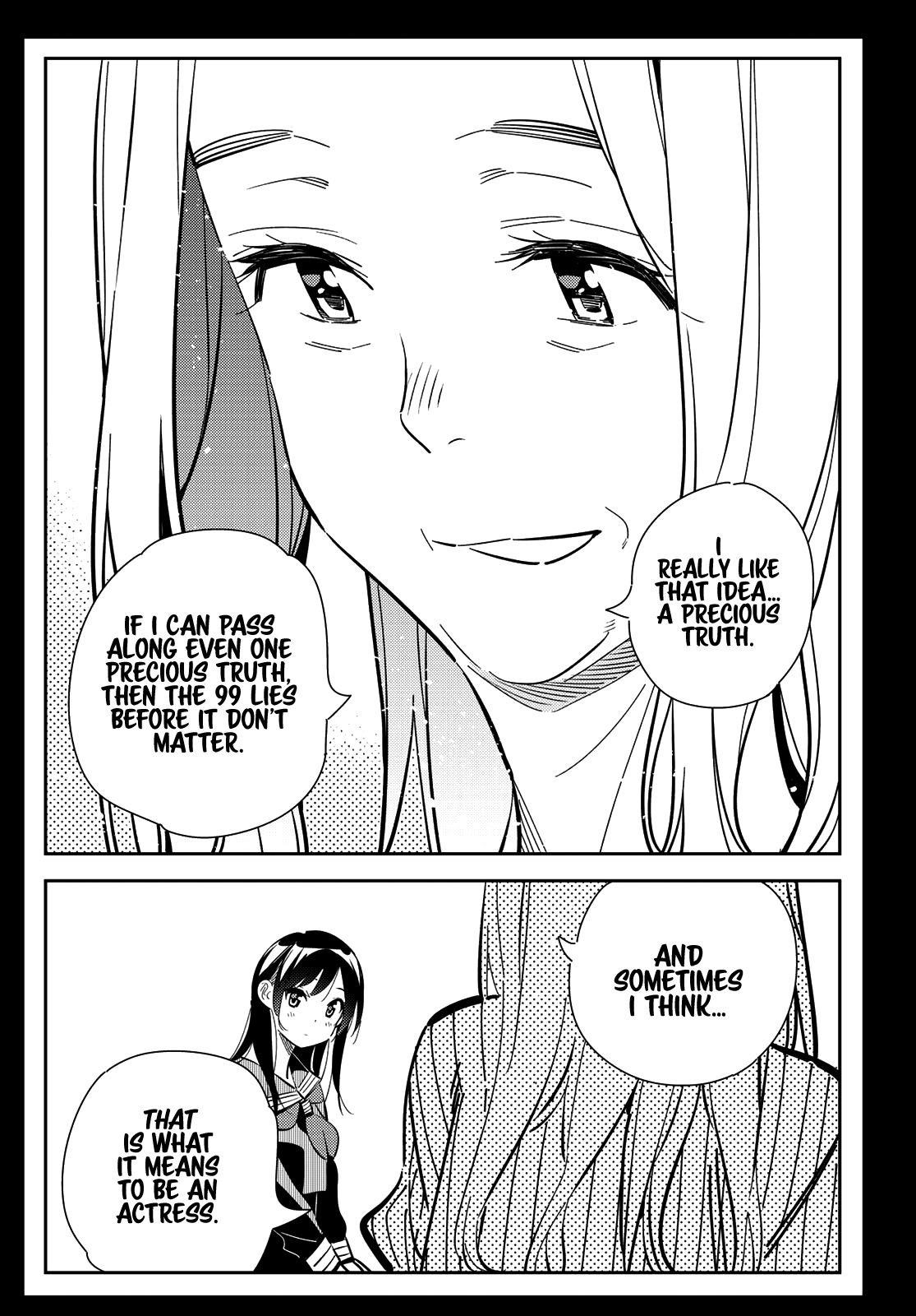 Kanojo, Okarishimasu Chapter 150 page 11 - Chapter 150: The Girlfriend and Lies, Part 3