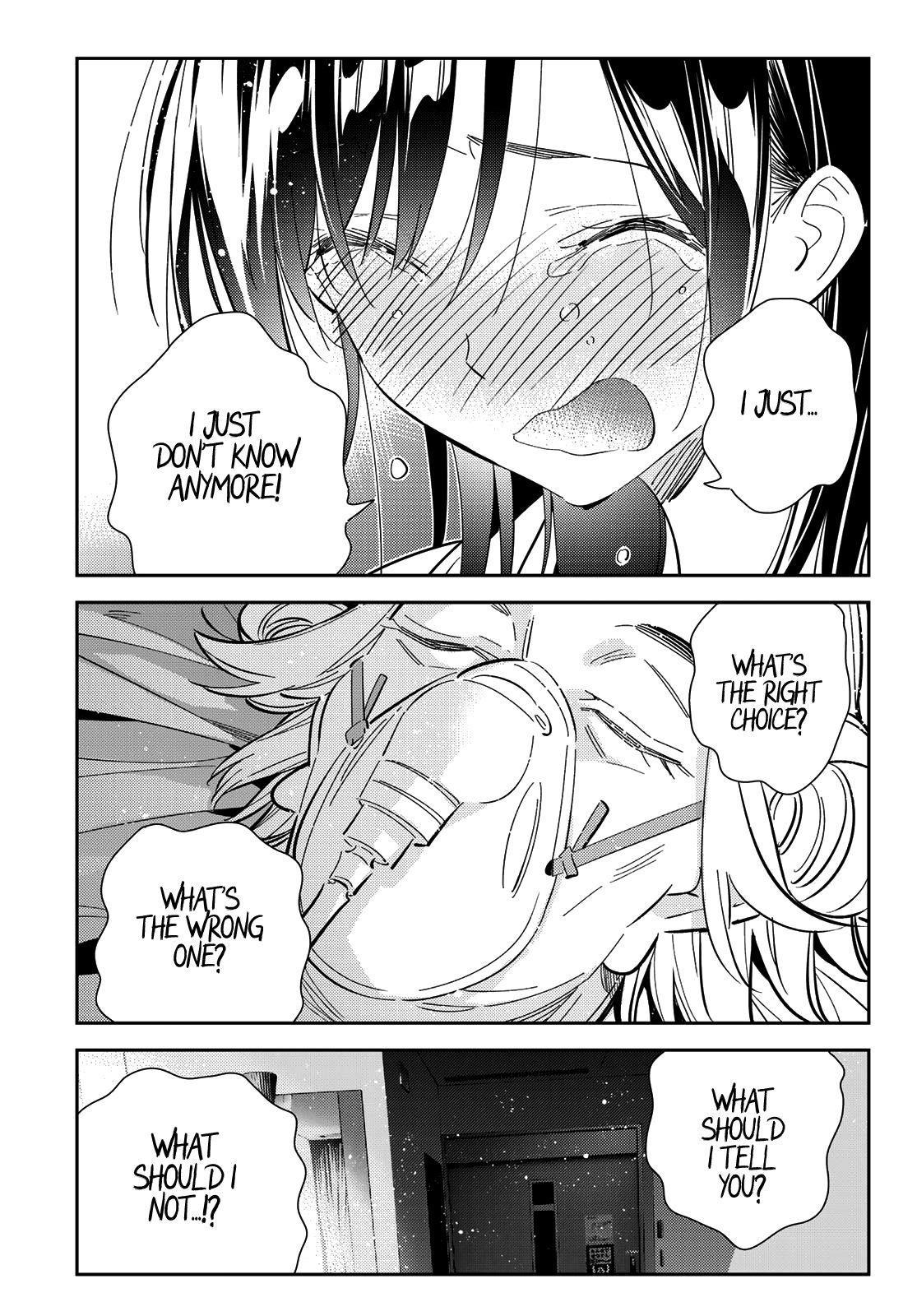 Kanojo, Okarishimasu Chapter 150 page 14 - Chapter 150: The Girlfriend and Lies, Part 3