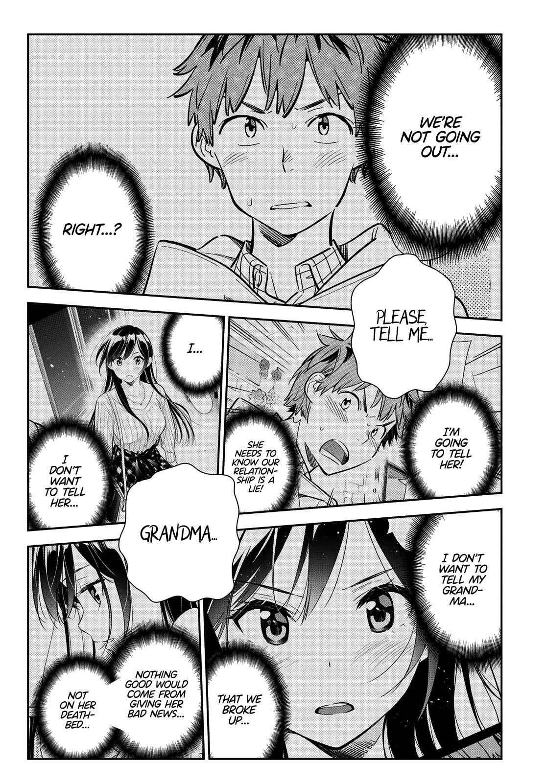 Kanojo, Okarishimasu Chapter 150 page 15 - Chapter 150: The Girlfriend and Lies, Part 3