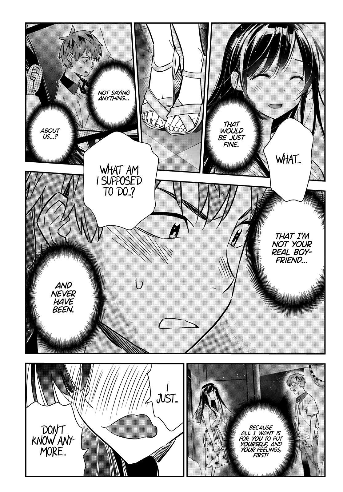 Kanojo, Okarishimasu Chapter 150 page 16 - Chapter 150: The Girlfriend and Lies, Part 3