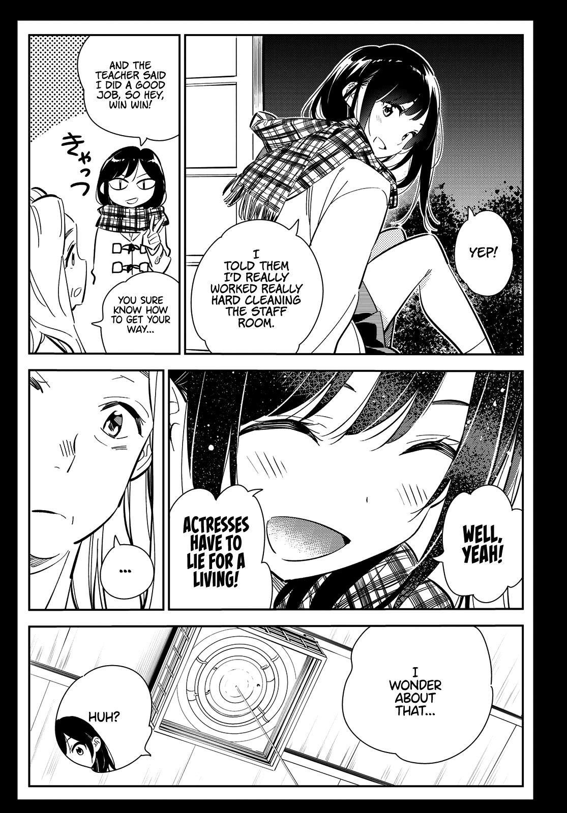 Kanojo, Okarishimasu Chapter 150 page 9 - Chapter 150: The Girlfriend and Lies, Part 3