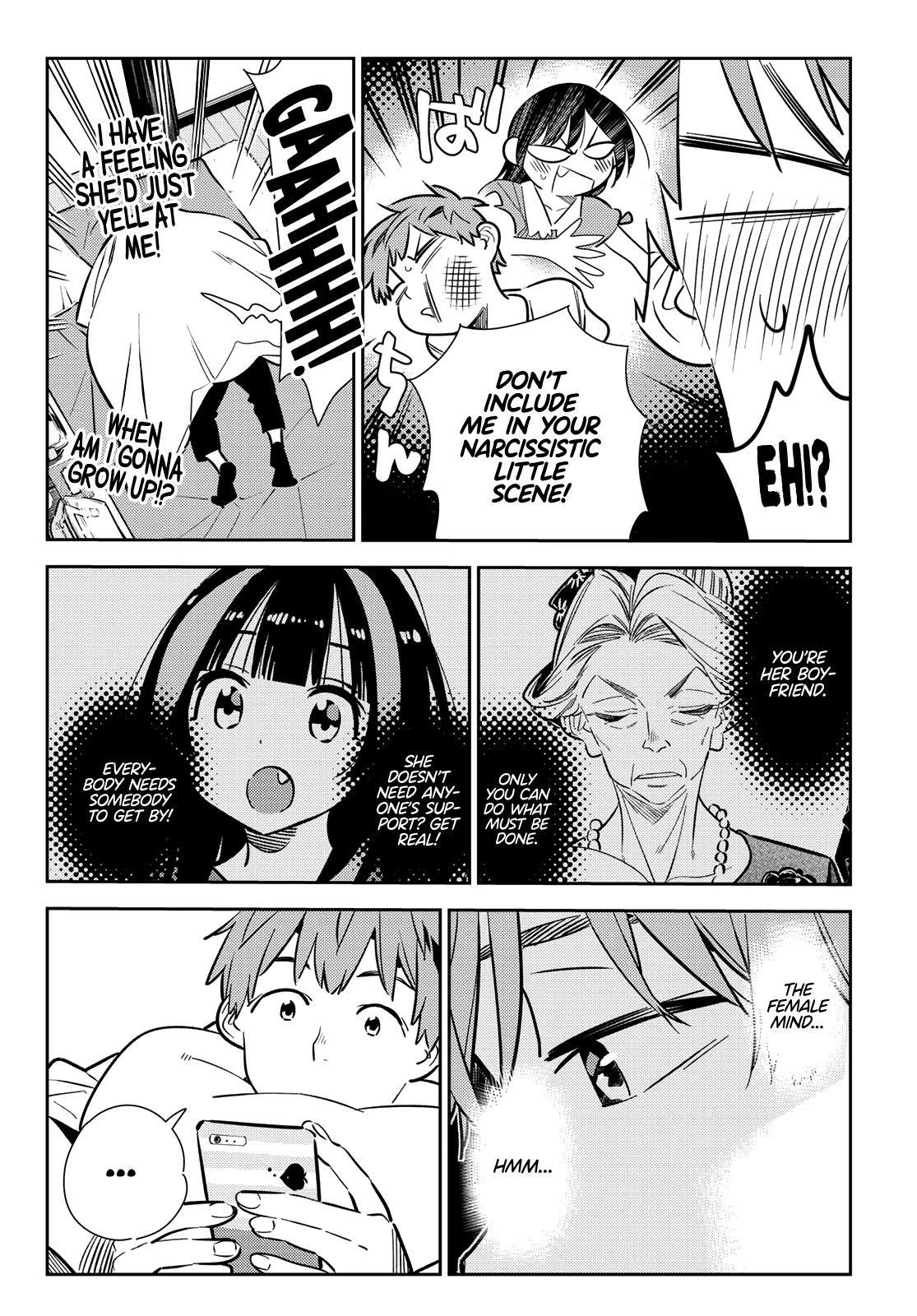 Kanojo, Okarishimasu Chapter 153 page 18 - Chapter 153: The Girlfriend and the Goodbye