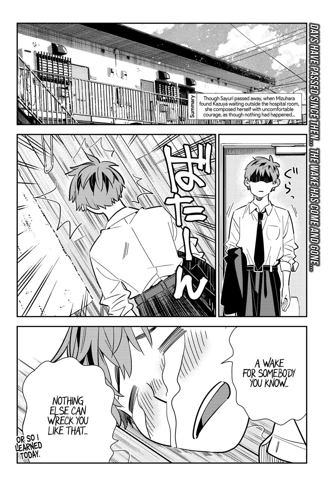 Kanojo, Okarishimasu Chapter 153 page 2 - Chapter 153: The Girlfriend and the Goodbye