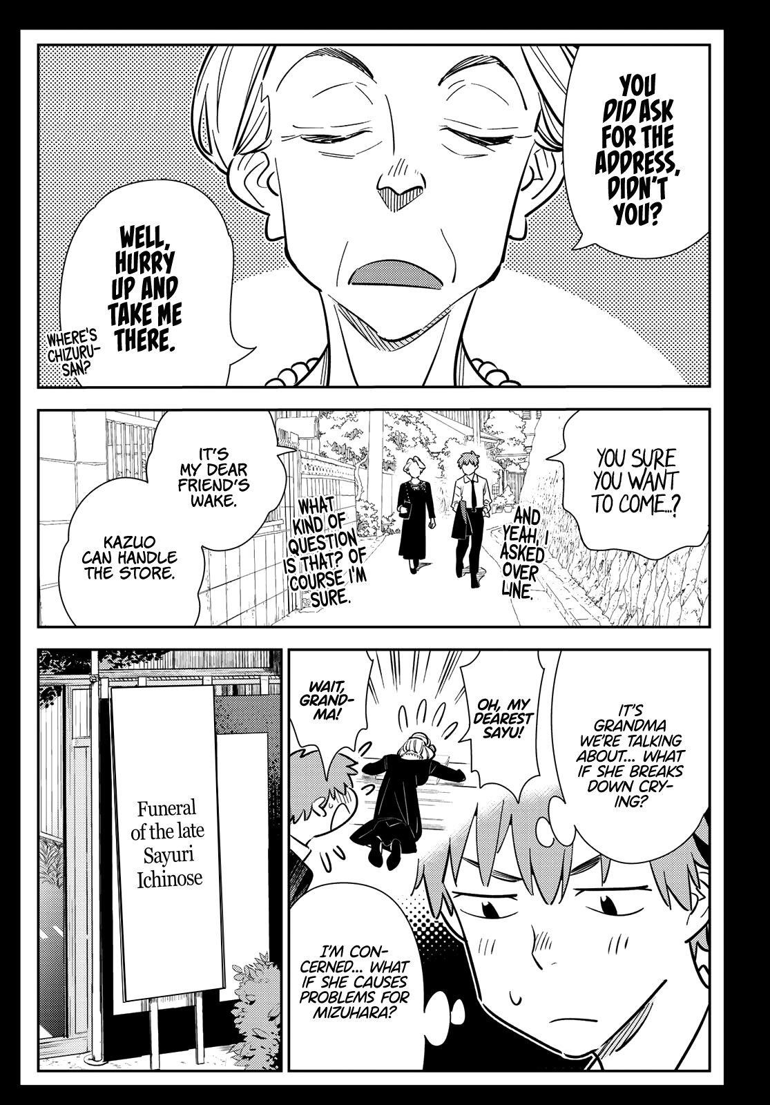 Kanojo, Okarishimasu Chapter 153 page 4 - Chapter 153: The Girlfriend and the Goodbye