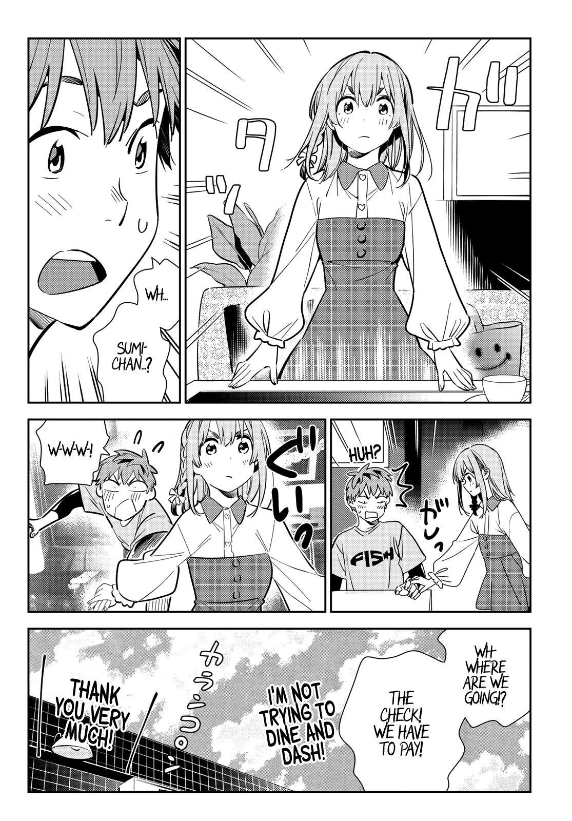 Kanojo, Okarishimasu Chapter 154 page 12 - Chapter 154: The Girlfriend and Resolve