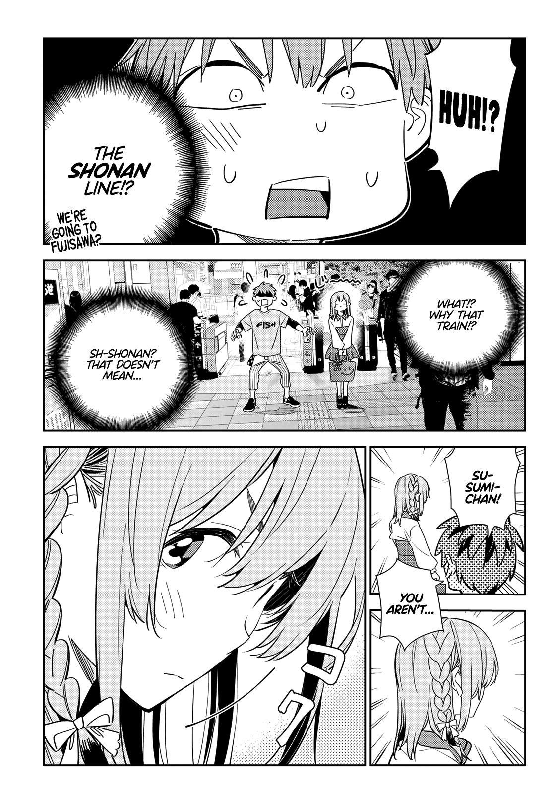 Kanojo, Okarishimasu Chapter 154 page 15 - Chapter 154: The Girlfriend and Resolve