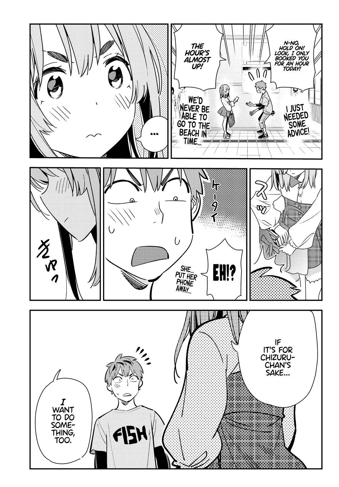Kanojo, Okarishimasu Chapter 154 page 17 - Chapter 154: The Girlfriend and Resolve
