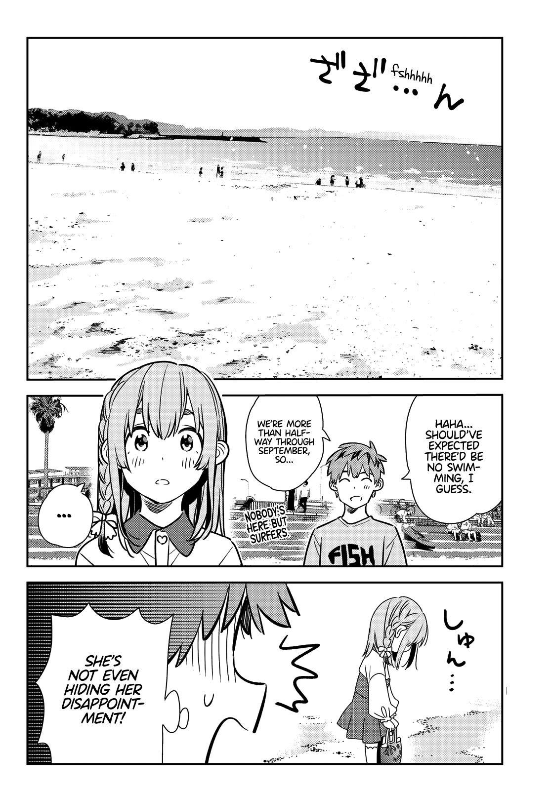 Kanojo, Okarishimasu Chapter 155 page 10 - Chapter 155: The Girlfriend and the Sudden Trip
