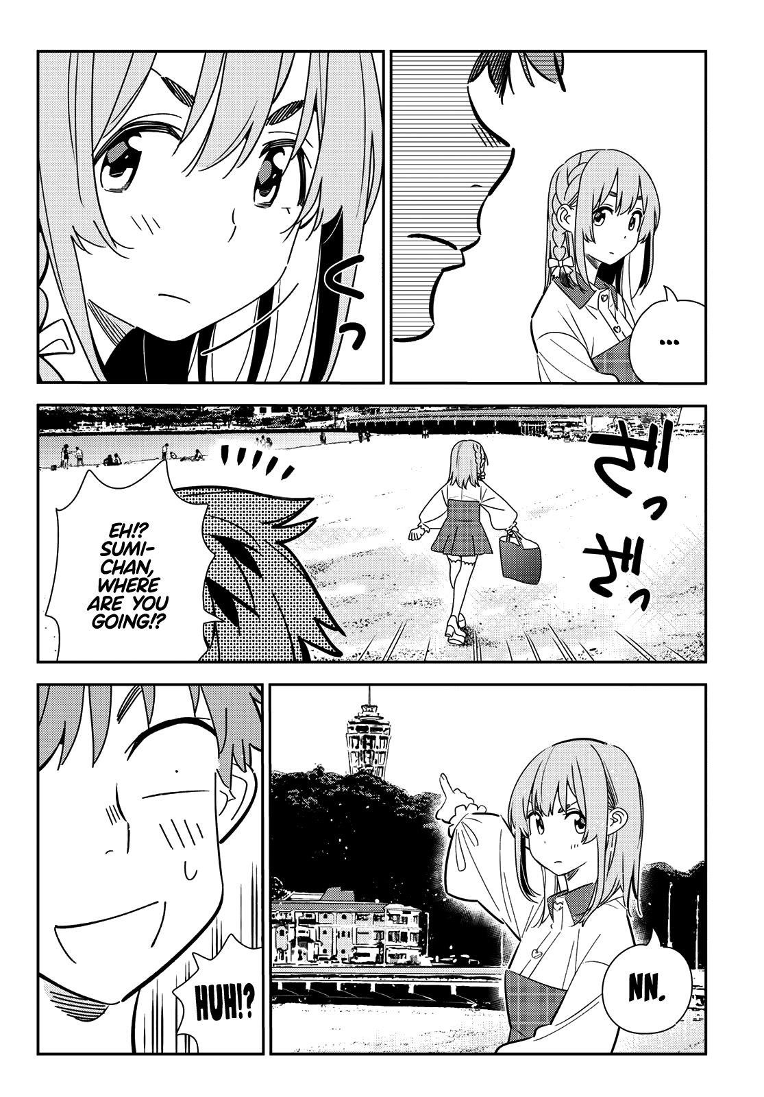 Kanojo, Okarishimasu Chapter 155 page 12 - Chapter 155: The Girlfriend and the Sudden Trip