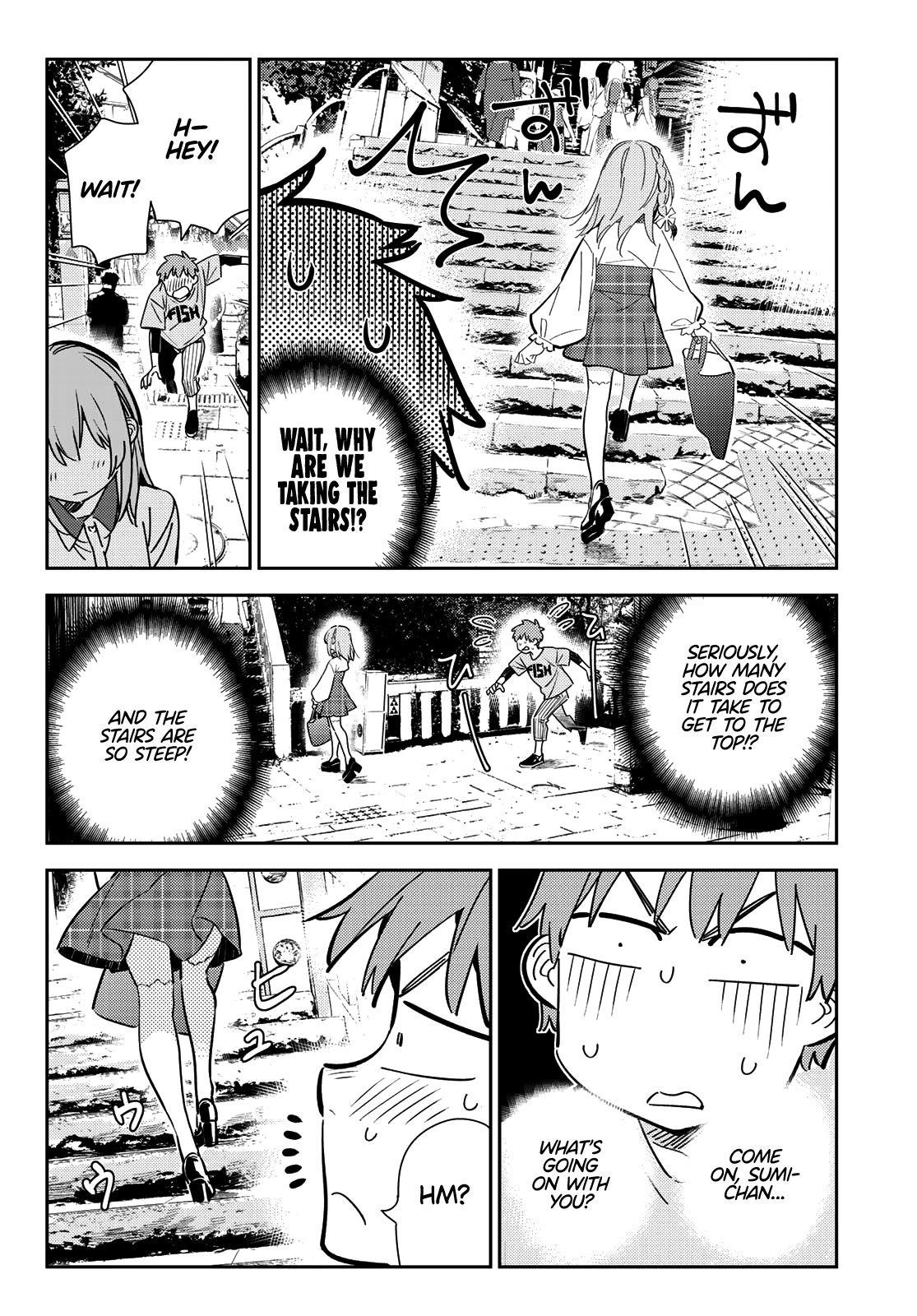 Kanojo, Okarishimasu Chapter 155 page 14 - Chapter 155: The Girlfriend and the Sudden Trip