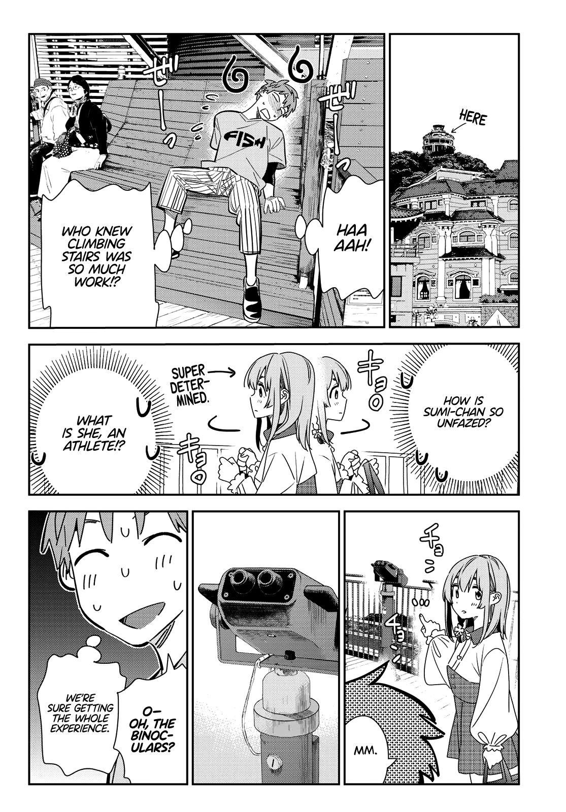 Kanojo, Okarishimasu Chapter 155 page 16 - Chapter 155: The Girlfriend and the Sudden Trip