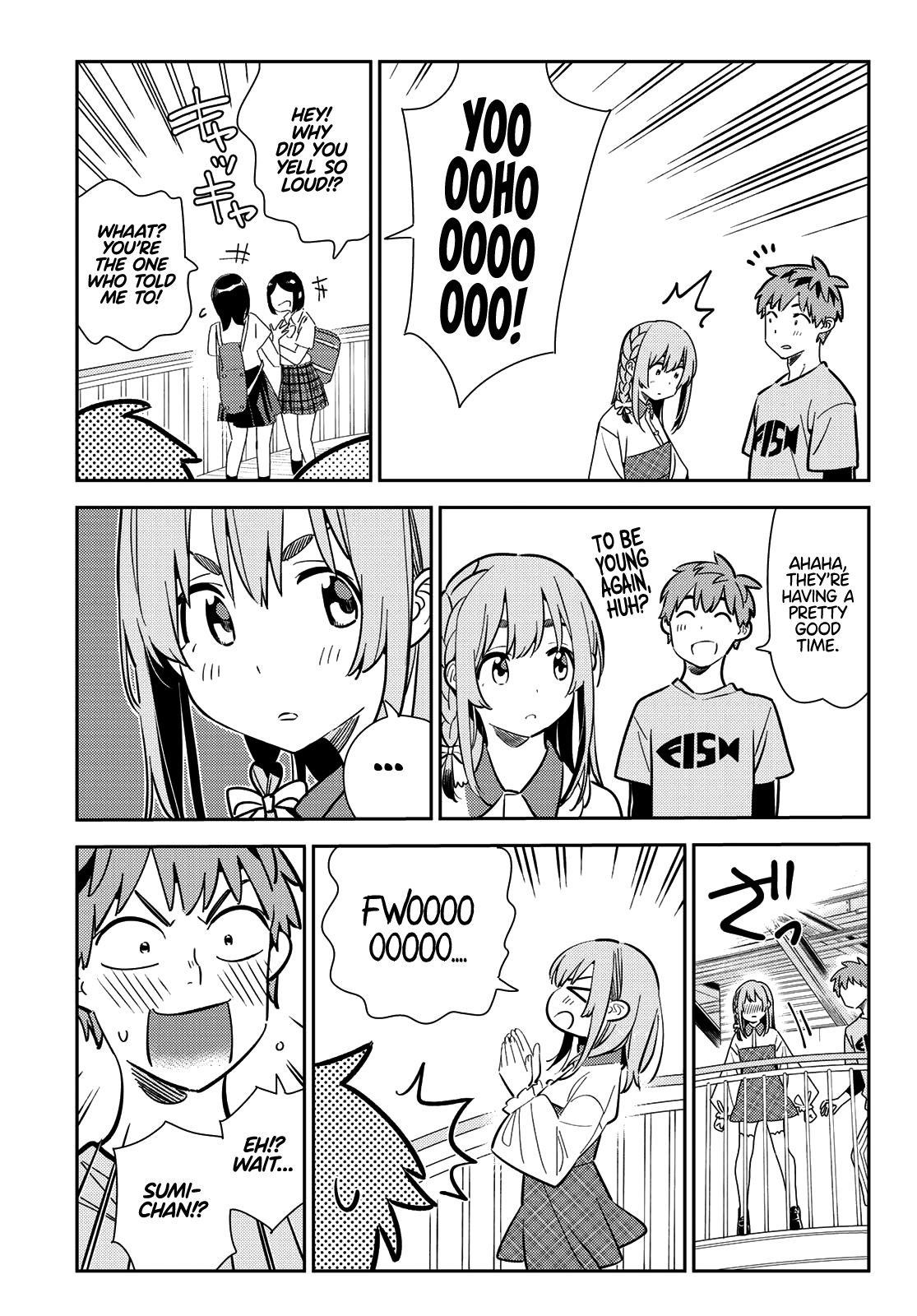 Kanojo, Okarishimasu Chapter 155 page 19 - Chapter 155: The Girlfriend and the Sudden Trip