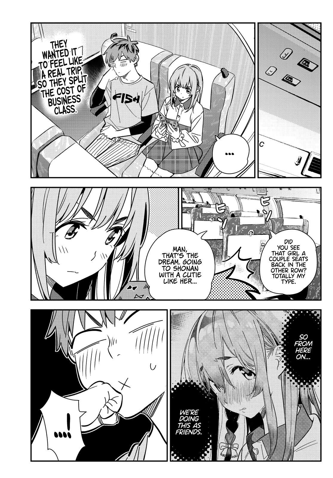 Kanojo, Okarishimasu Chapter 155 page 3 - Chapter 155: The Girlfriend and the Sudden Trip