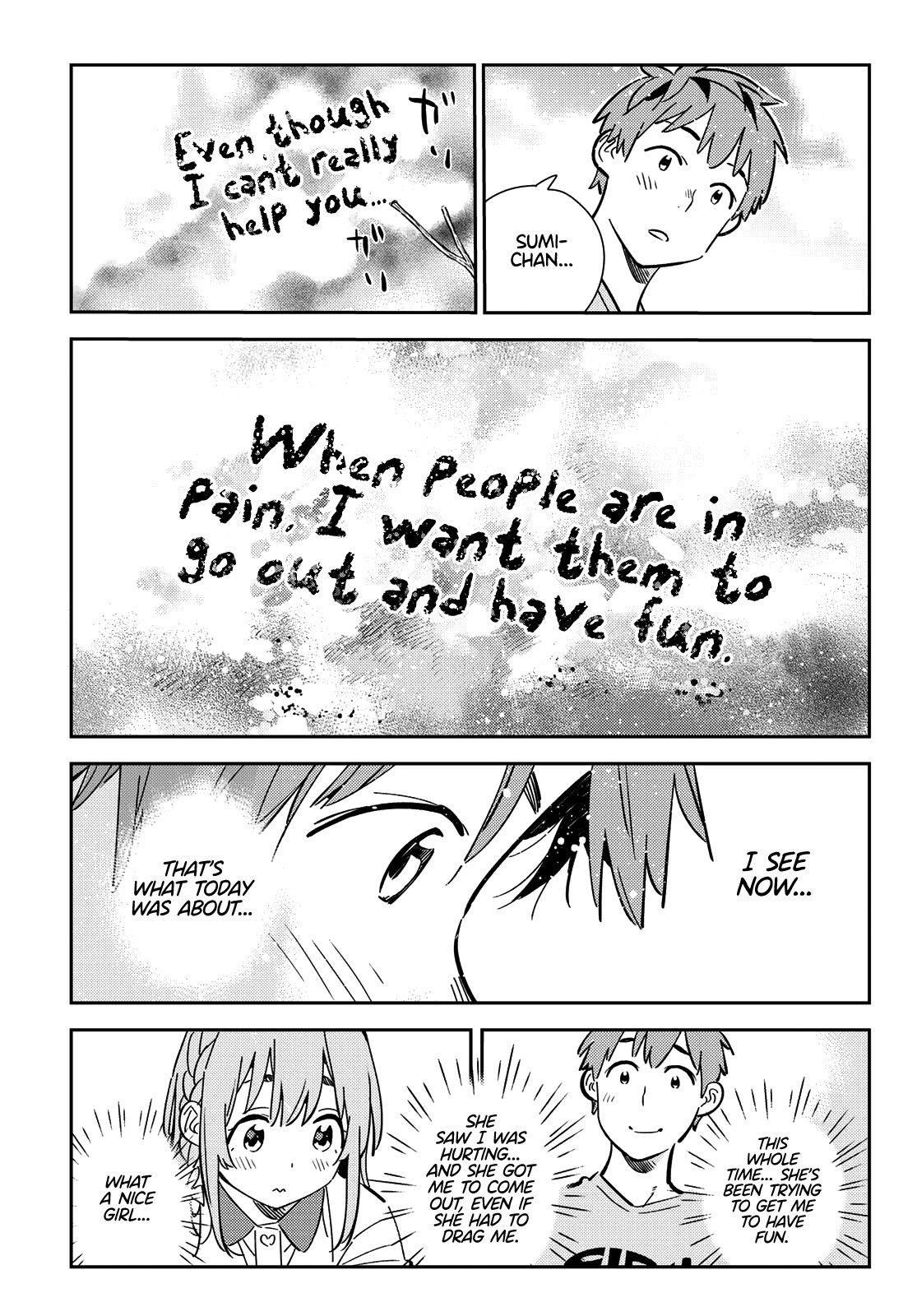 Kanojo, Okarishimasu Chapter 156 page 13 - Chapter 156: The Girlfriend and the Sudden Trip, Part 2