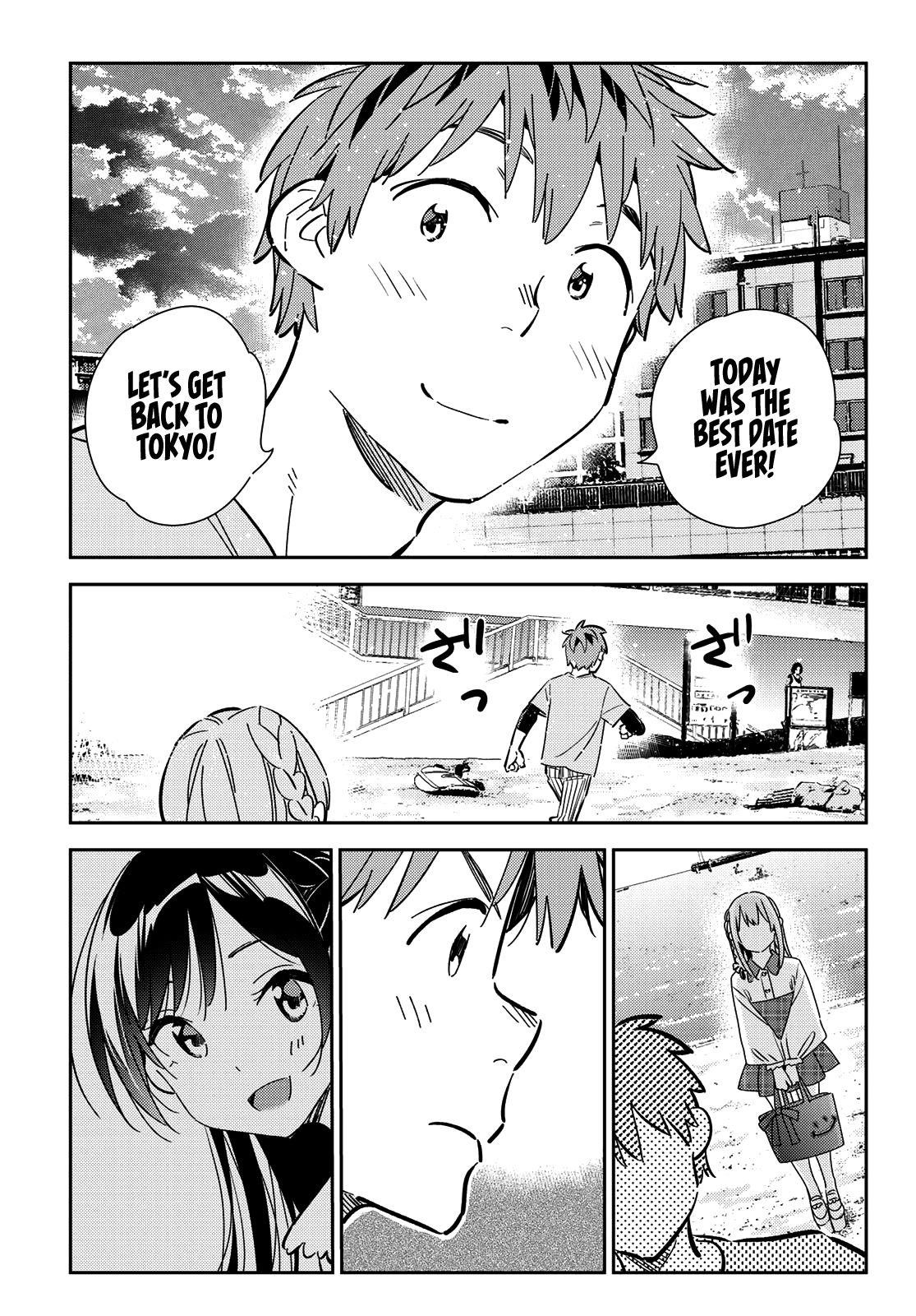 Kanojo, Okarishimasu Chapter 156 page 18 - Chapter 156: The Girlfriend and the Sudden Trip, Part 2