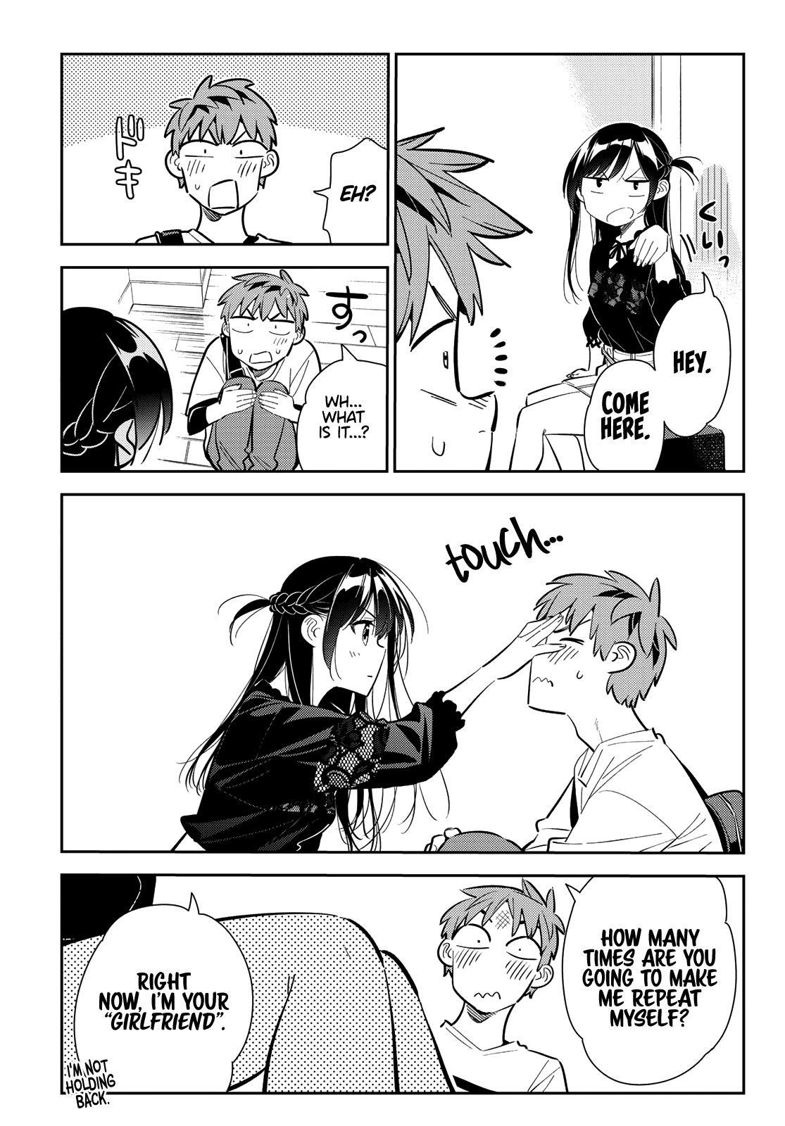 Kanojo, Okarishimasu Chapter 158 page 17 - Chapter 158: The Girlfriend and the Boyfriend, Part 2