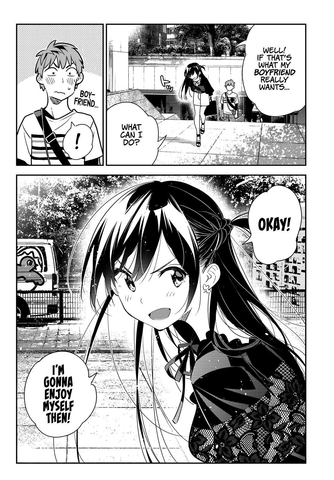 Kanojo, Okarishimasu Chapter 160 page 14 - Chapter 160: The Girlfriend and the Boyfriend, Part 4
