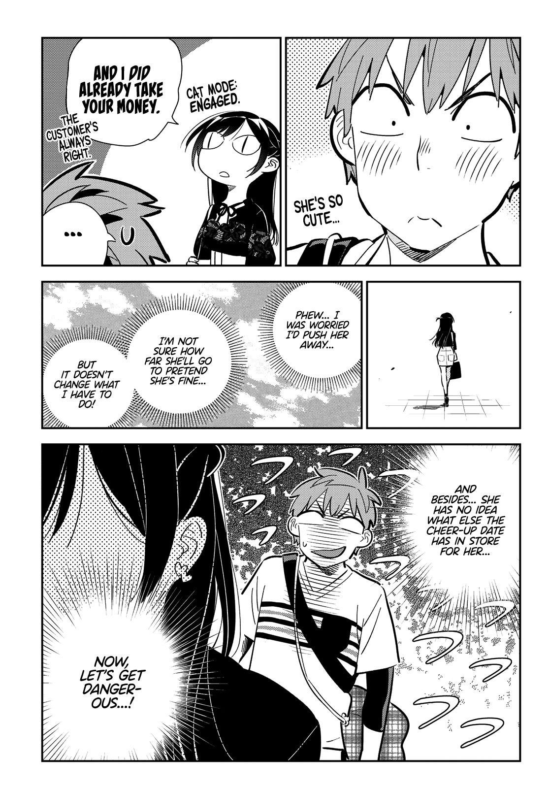 Kanojo, Okarishimasu Chapter 160 page 15 - Chapter 160: The Girlfriend and the Boyfriend, Part 4