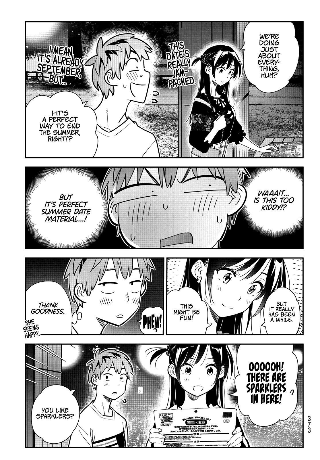 Kanojo, Okarishimasu Chapter 162 page 15 - Chapter 162: The Girlfriend and the Boyfriend, Part 6