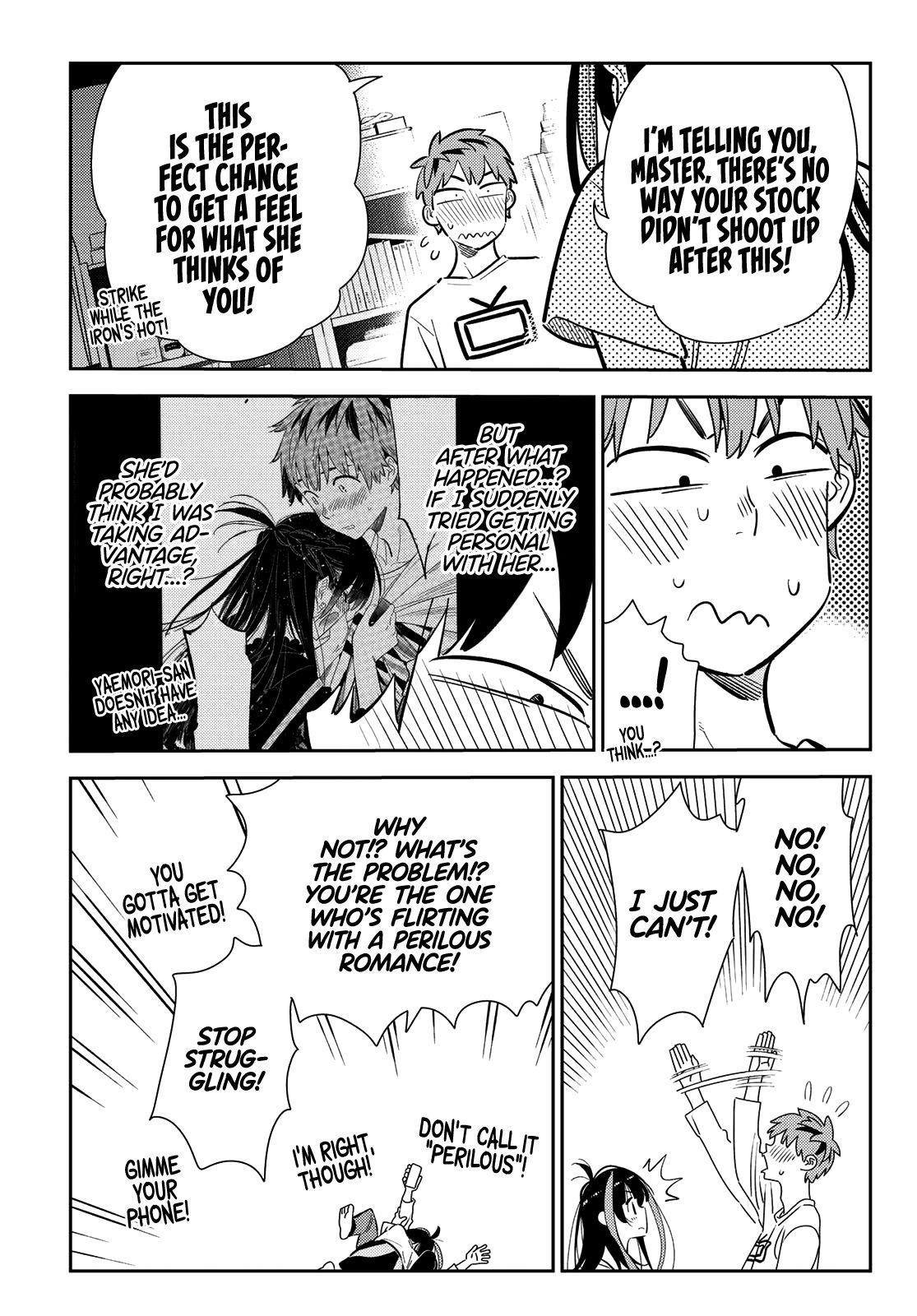 Kanojo, Okarishimasu Chapter 165 page 17 - Chapter 165: The Girlfriend and Tears, Part 1