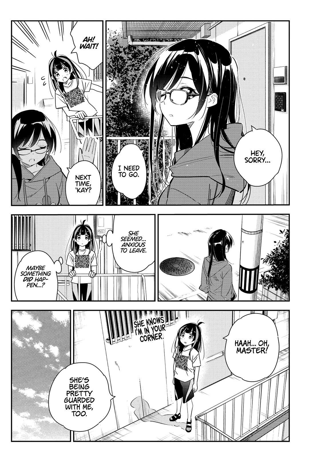 Kanojo, Okarishimasu Chapter 166 page 4 - Chapter 166: The Girlfriend and Tears (Part 2)