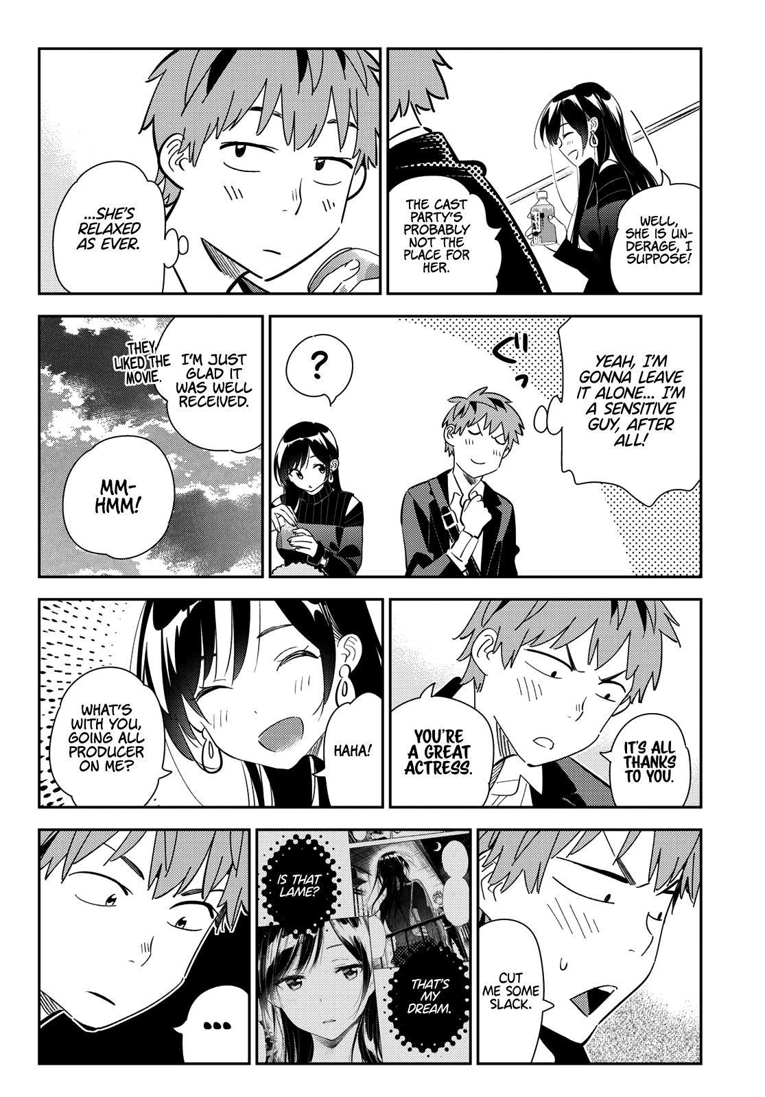 Kanojo, Okarishimasu Chapter 167 page 10 - Chapter 167: The Girlfriend and the Premiere