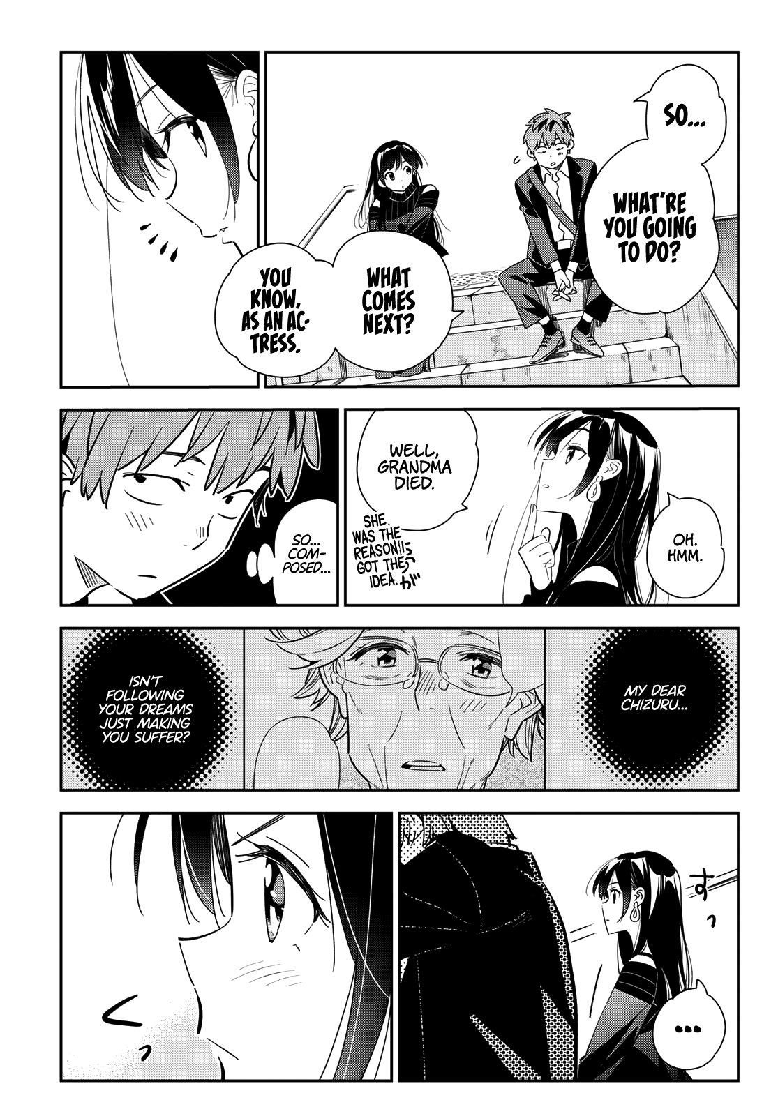 Kanojo, Okarishimasu Chapter 167 page 11 - Chapter 167: The Girlfriend and the Premiere