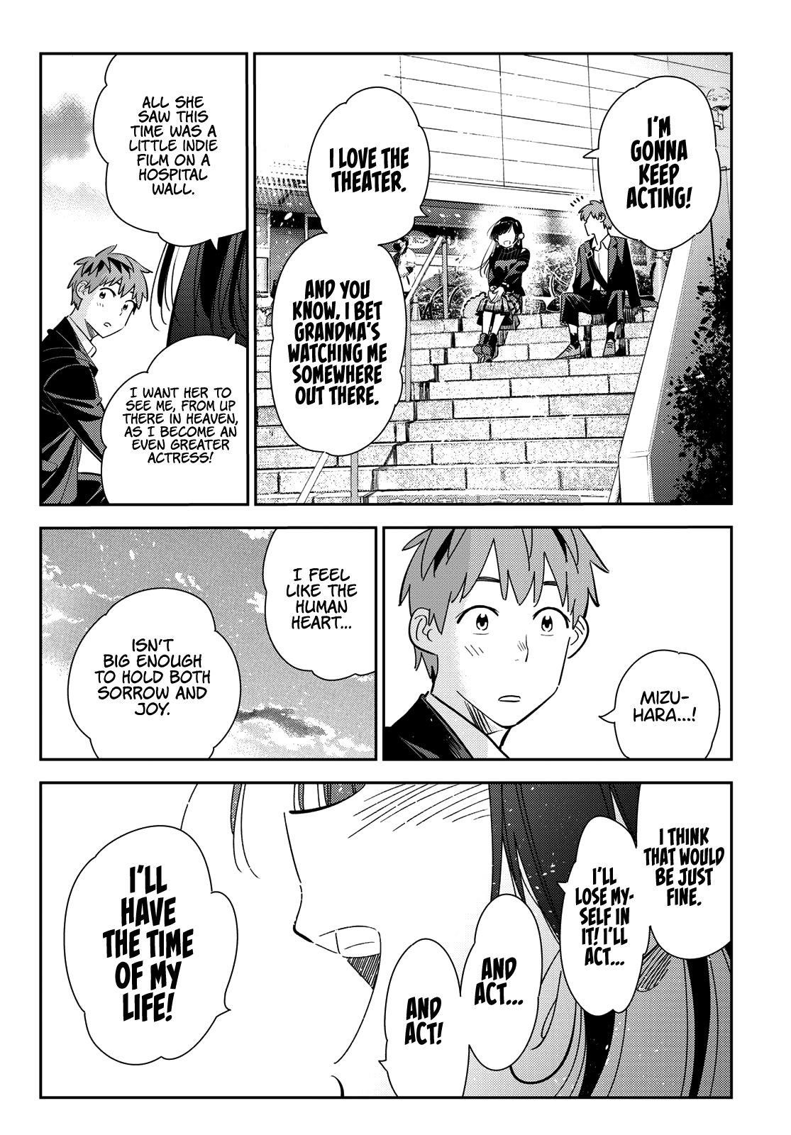 Kanojo, Okarishimasu Chapter 167 page 12 - Chapter 167: The Girlfriend and the Premiere