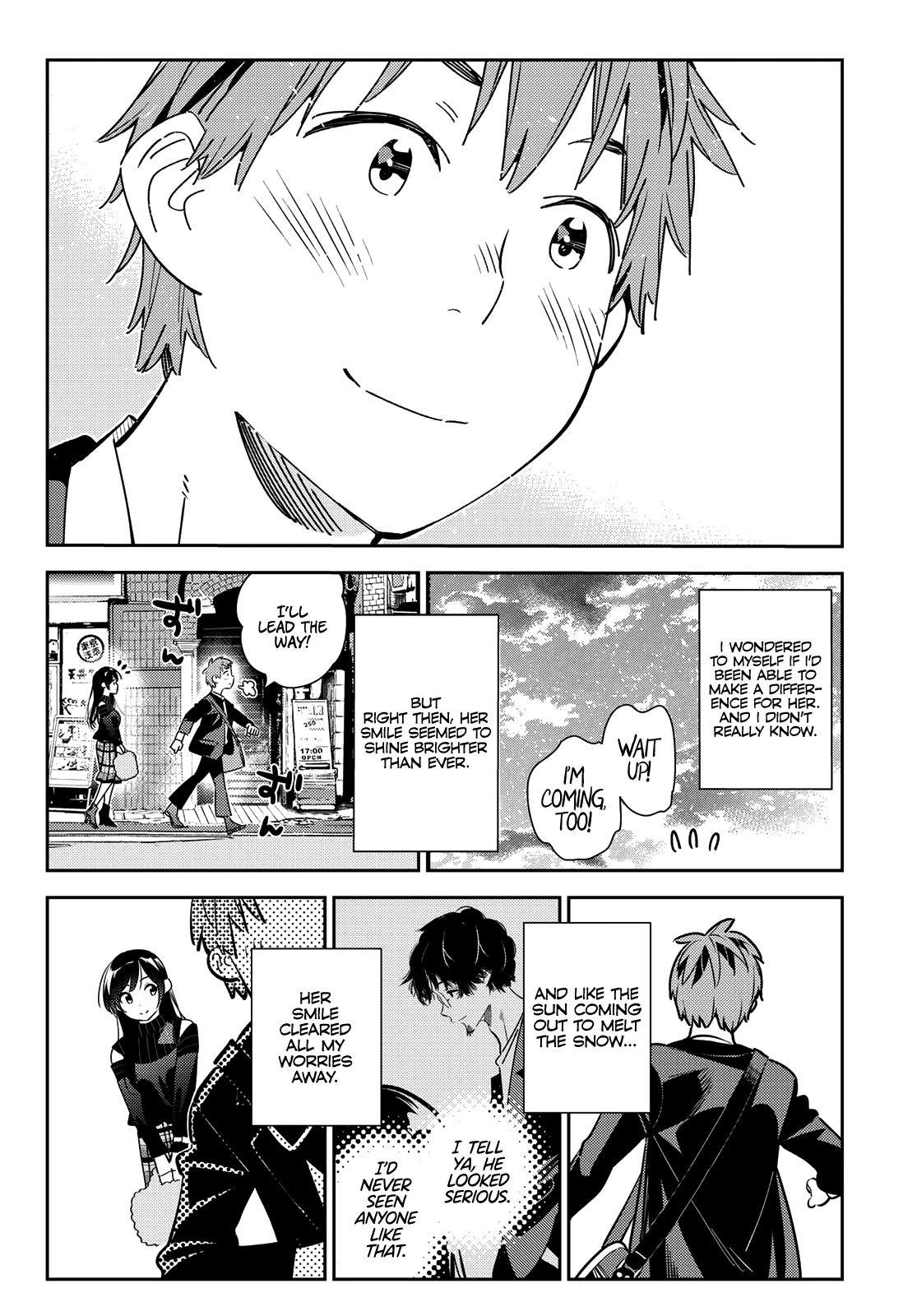 Kanojo, Okarishimasu Chapter 167 page 14 - Chapter 167: The Girlfriend and the Premiere