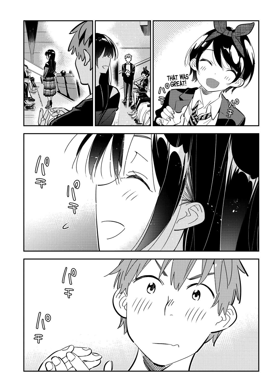 Kanojo, Okarishimasu Chapter 167 page 3 - Chapter 167: The Girlfriend and the Premiere
