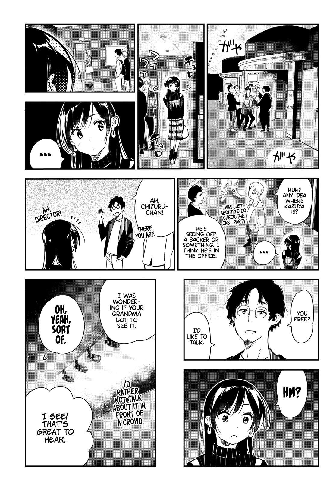 Kanojo, Okarishimasu Chapter 167 page 5 - Chapter 167: The Girlfriend and the Premiere