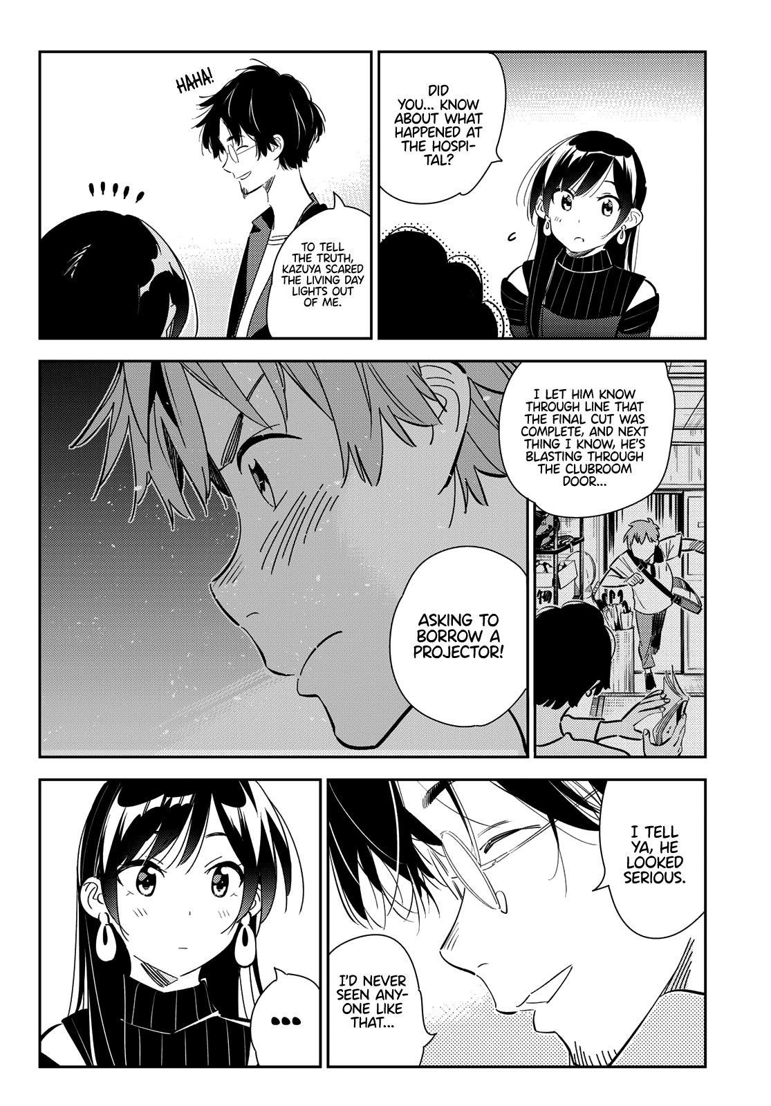 Kanojo, Okarishimasu Chapter 167 page 6 - Chapter 167: The Girlfriend and the Premiere