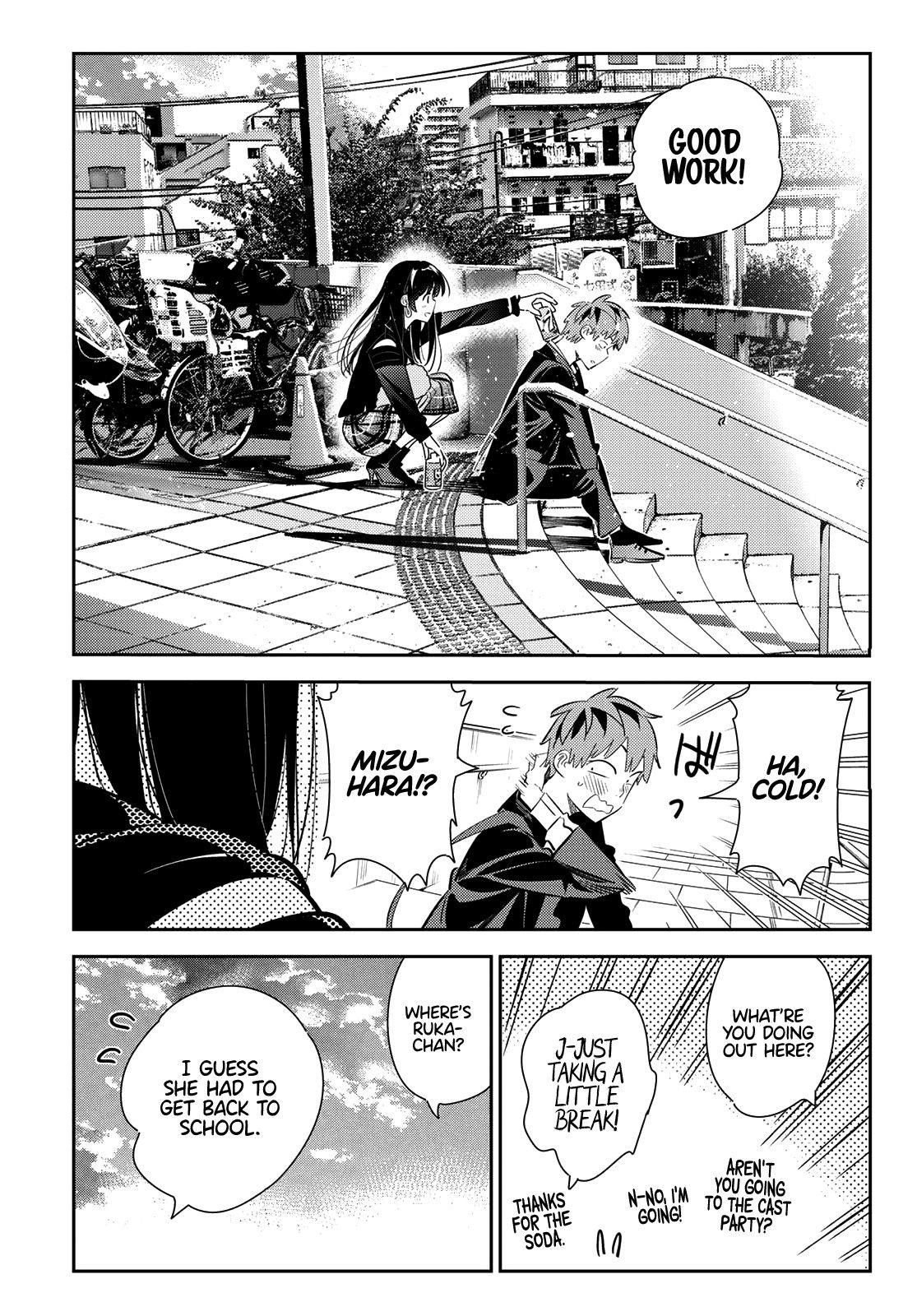 Kanojo, Okarishimasu Chapter 167 page 9 - Chapter 167: The Girlfriend and the Premiere