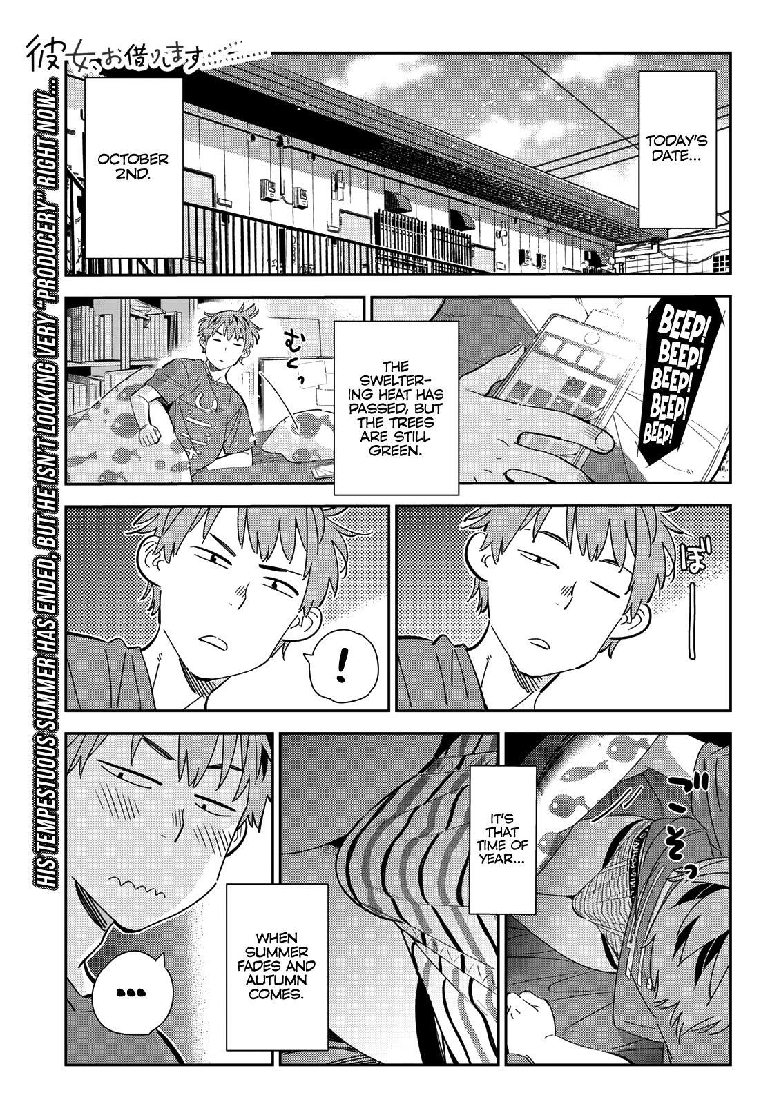 Kanojo, Okarishimasu Chapter 168 page 1 - Chapter 168: The Boyfriend and His Daily Life