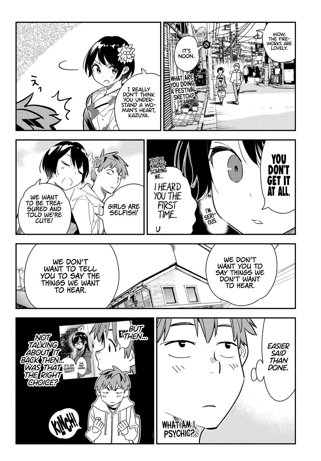 Kanojo, Okarishimasu Chapter 169 page 14 - Chapter 169: The (Provisional) Girlfriend and Hot Springs