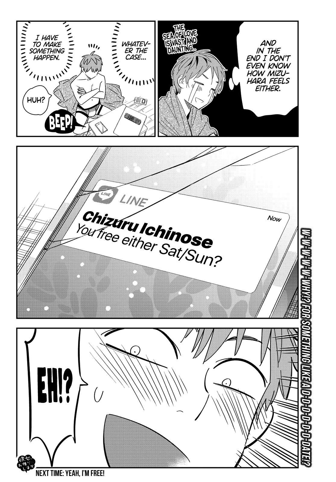 Kanojo, Okarishimasu Chapter 169 page 20 - Chapter 169: The (Provisional) Girlfriend and Hot Springs