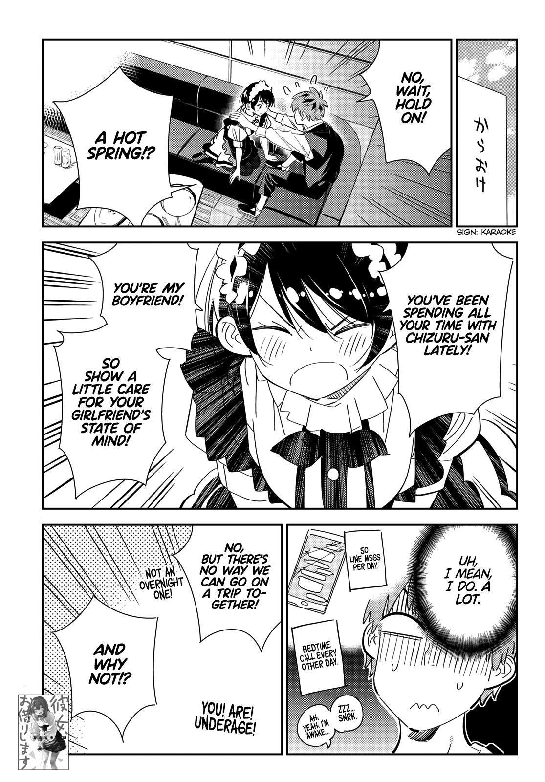 Kanojo, Okarishimasu Chapter 169 page 3 - Chapter 169: The (Provisional) Girlfriend and Hot Springs