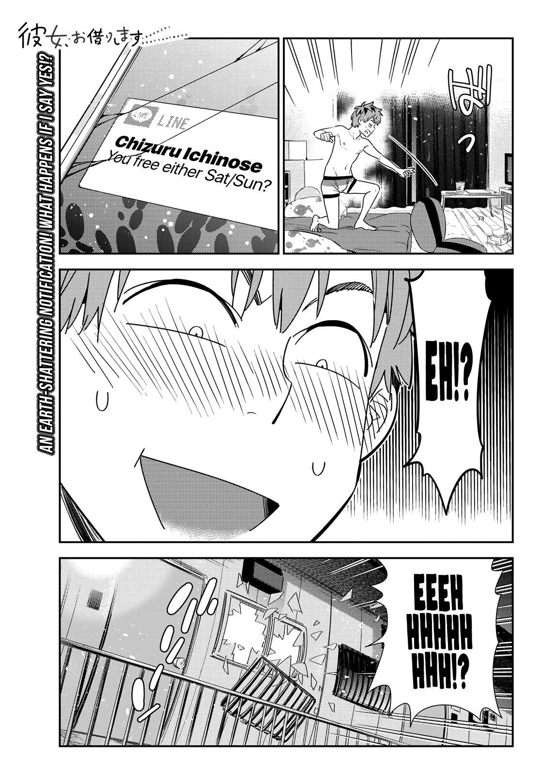 Kanojo, Okarishimasu Chapter 170 page 1 - Chapter 170: The Girlfriend and the Agony of Love