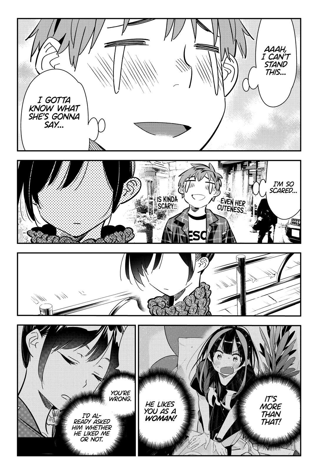 Kanojo, Okarishimasu Chapter 170 page 16 - Chapter 170: The Girlfriend and the Agony of Love