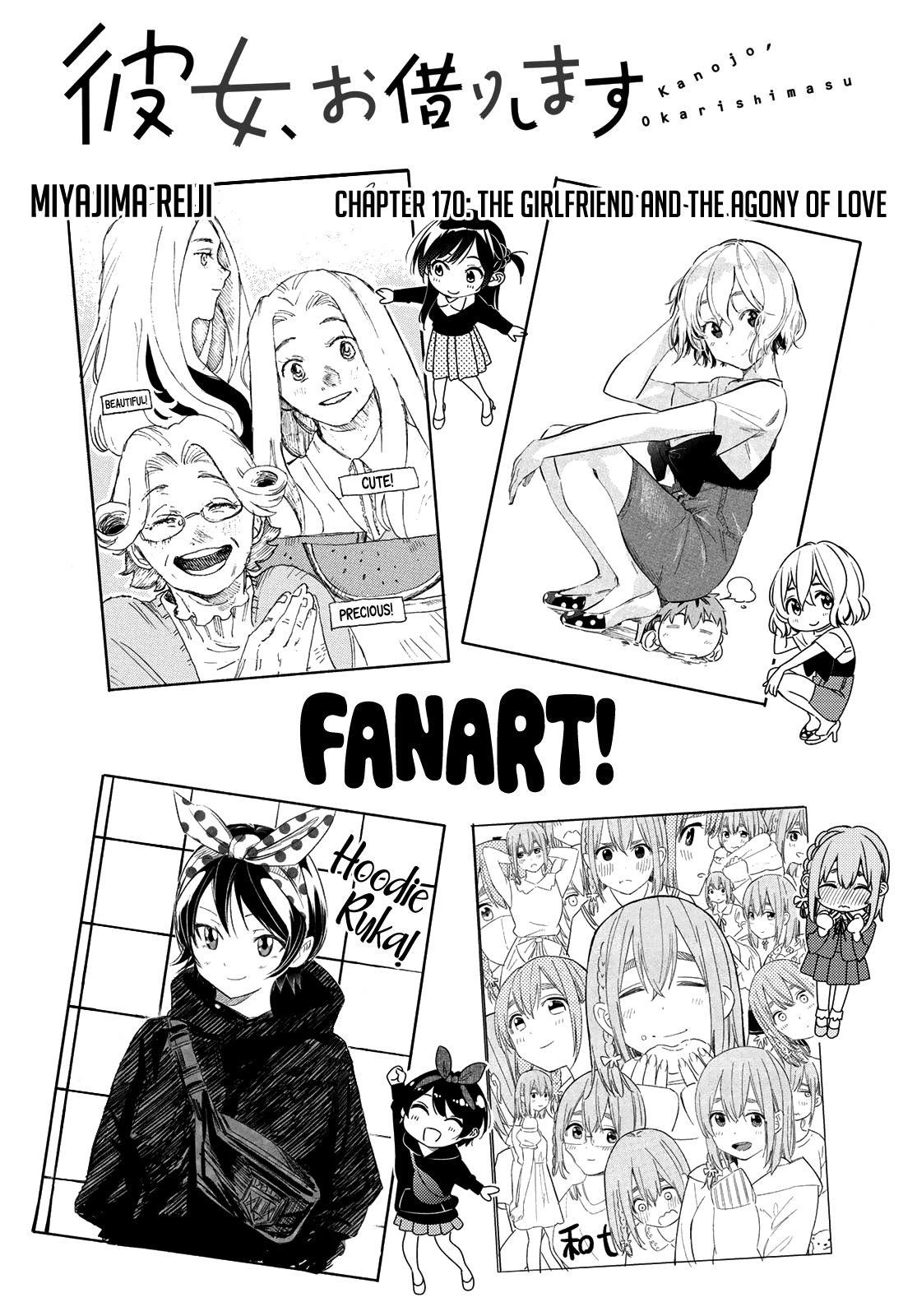 Kanojo, Okarishimasu Chapter 170 page 2 - Chapter 170: The Girlfriend and the Agony of Love