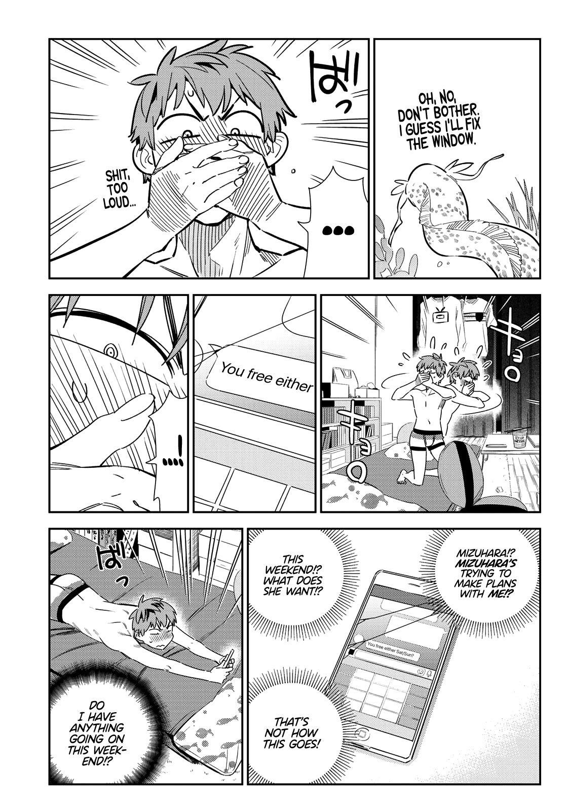 Kanojo, Okarishimasu Chapter 170 page 3 - Chapter 170: The Girlfriend and the Agony of Love