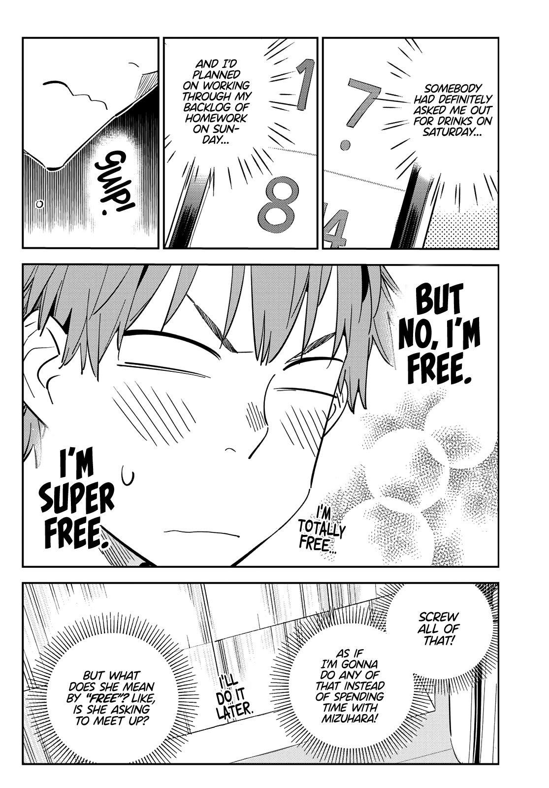 Kanojo, Okarishimasu Chapter 170 page 4 - Chapter 170: The Girlfriend and the Agony of Love