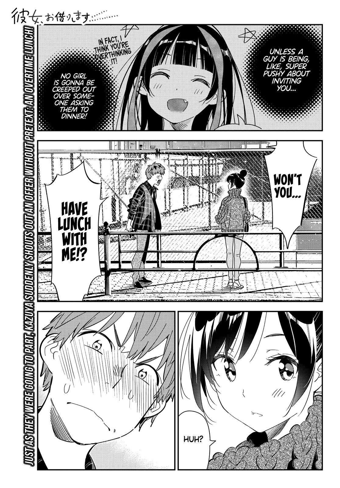 Kanojo, Okarishimasu Chapter 172 page 1 - Chapter 172: The Girlfriend and the Date (?) (Part 2)