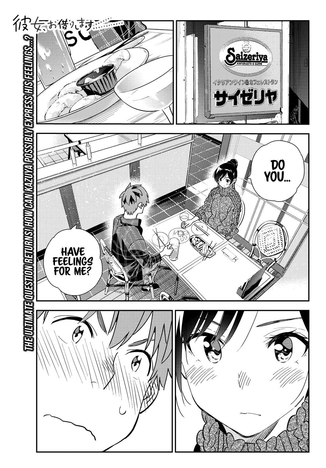 Kanojo, Okarishimasu Chapter 174 page 1 - Chapter 174: The Girlfriend and the Confession (Part 3)
