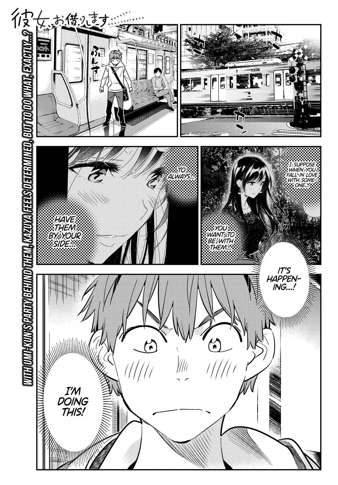 Kanojo, Okarishimasu Chapter 180 page 1 - Chapter 180: The Girlfriend and Determination