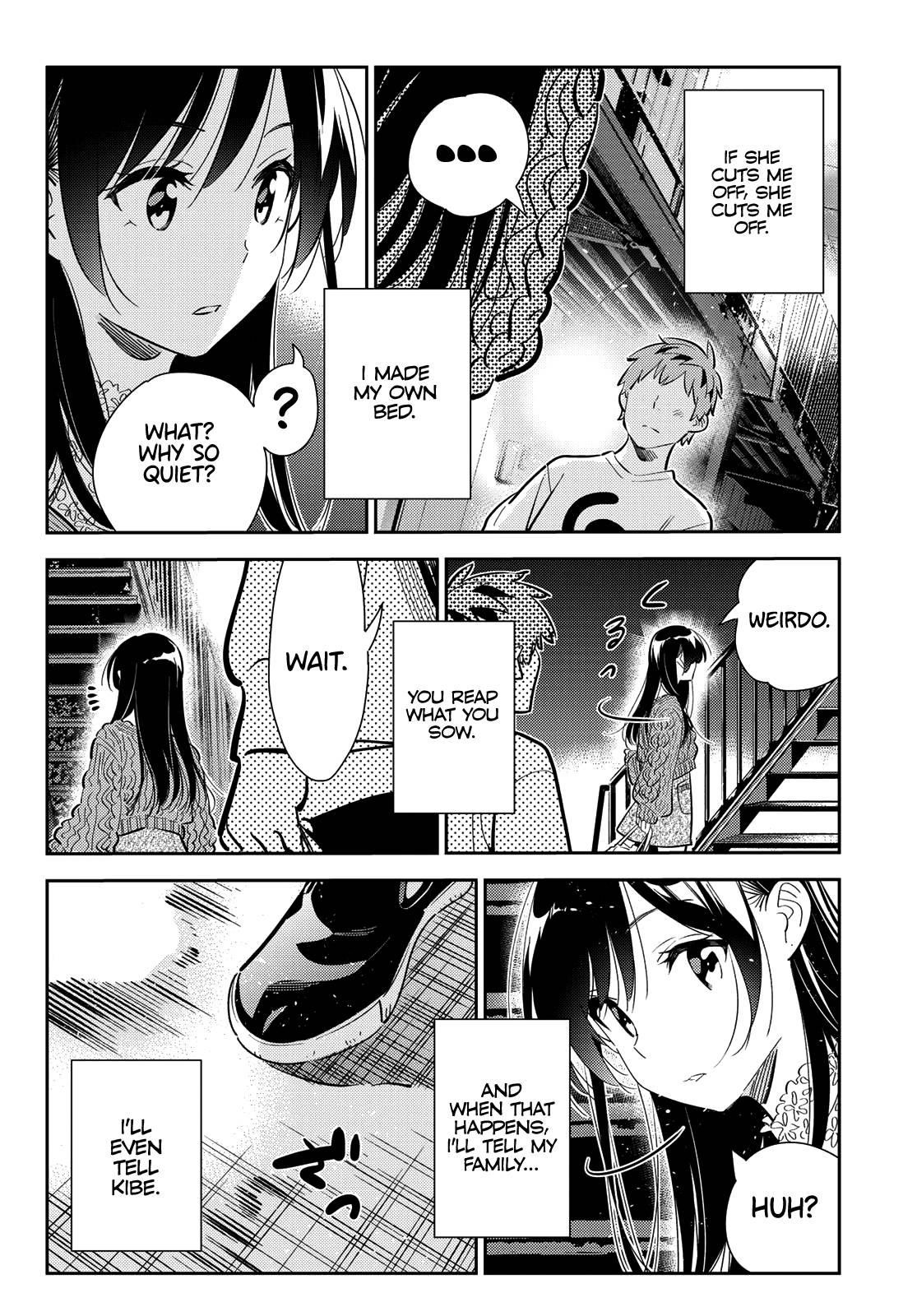 Kanojo, Okarishimasu Chapter 180 page 14 - Chapter 180: The Girlfriend and Determination