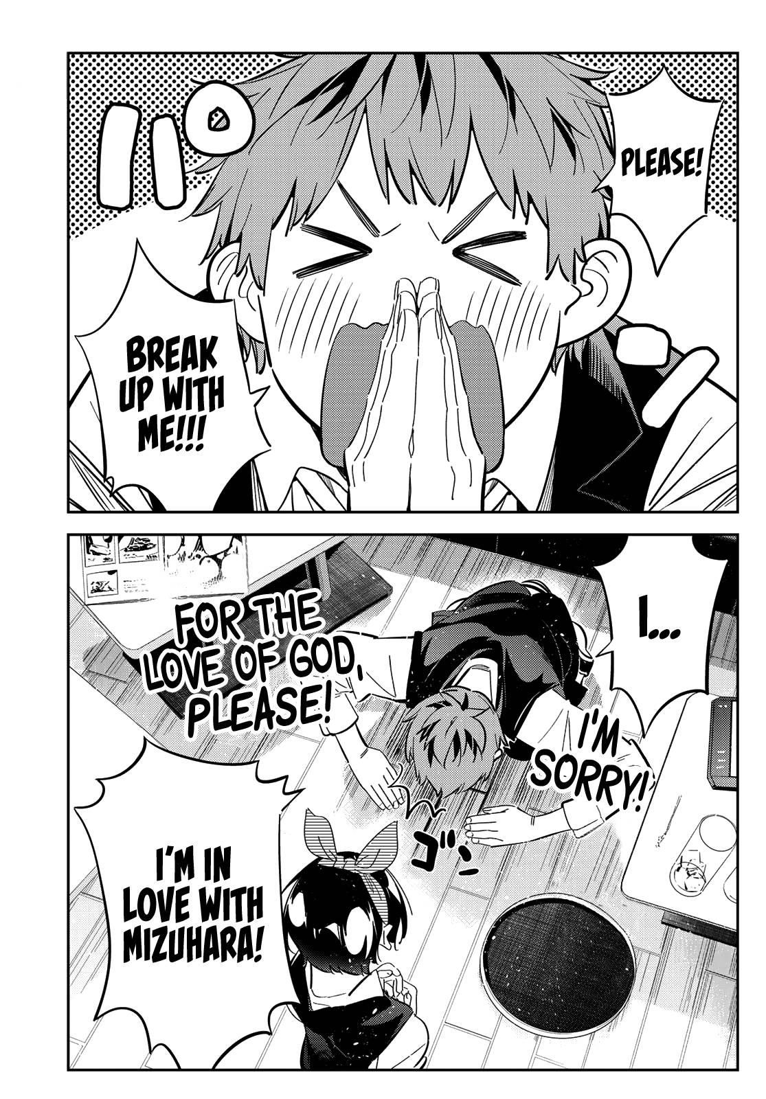 Kanojo, Okarishimasu Chapter 180 page 3 - Chapter 180: The Girlfriend and Determination